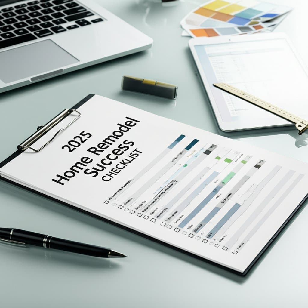 Featured image for 2025 Home Remodel Success Checklist