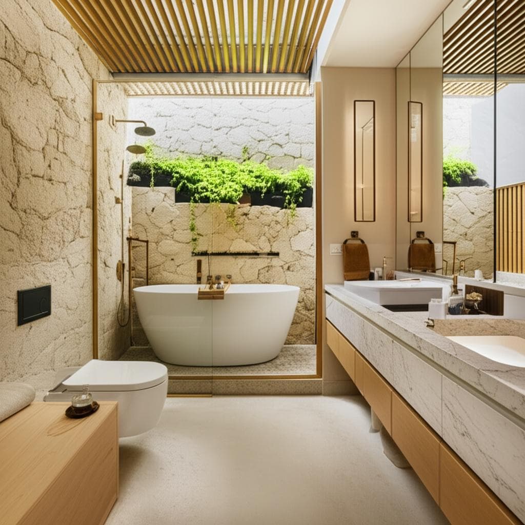 Featured image for Biophilic Bathrooms Turn Daily Rituals Into Spa Retreats