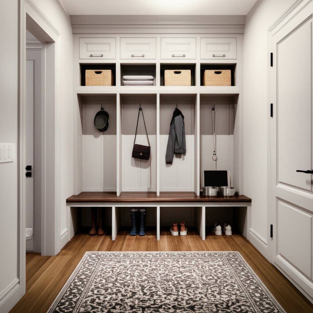 Featured image for Mudroom Layouts That Actually Tame Daily Chaos