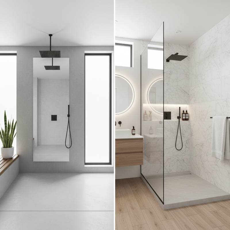 Featured image for Function Before Form: Wet Room vs Walk-In Shower
