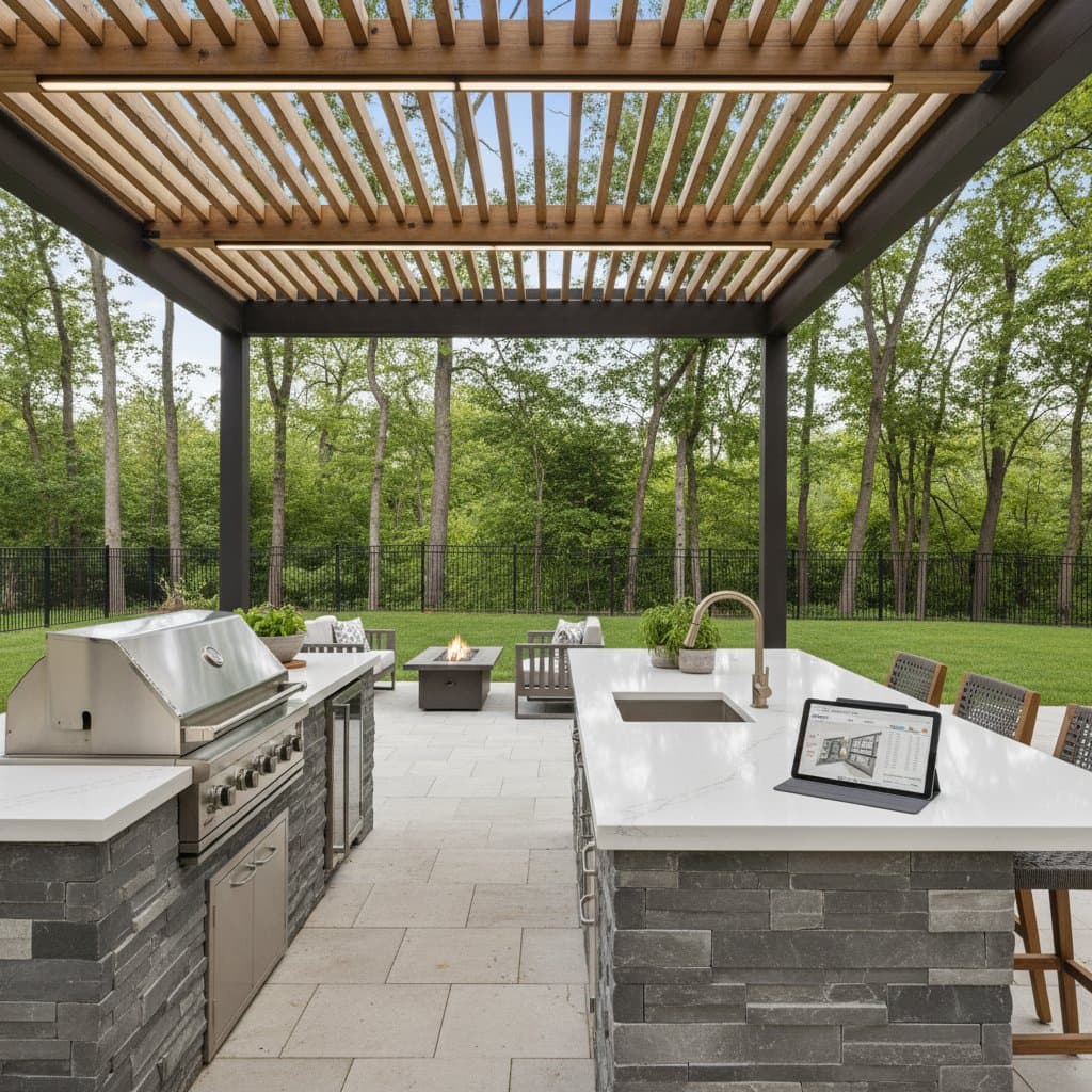 Featured image for Outdoor Kitchen Costs: $8K to $50K in 2025