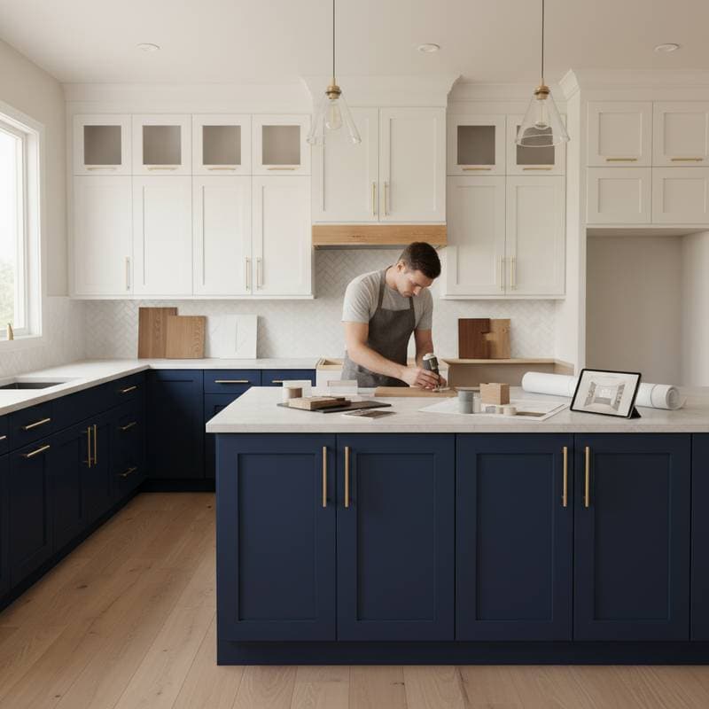 Featured image for Refacing Cabinets Costs Half of Full Replacement