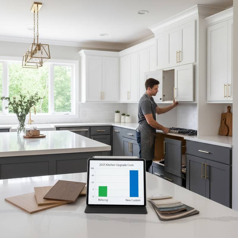Featured image for Cabinet Refacing Costs Less Than You Think in 2025