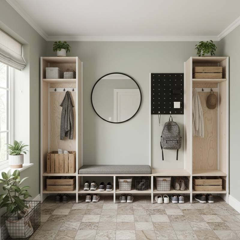 Featured image for Mudroom Layouts That Work Without the Luxury Budget