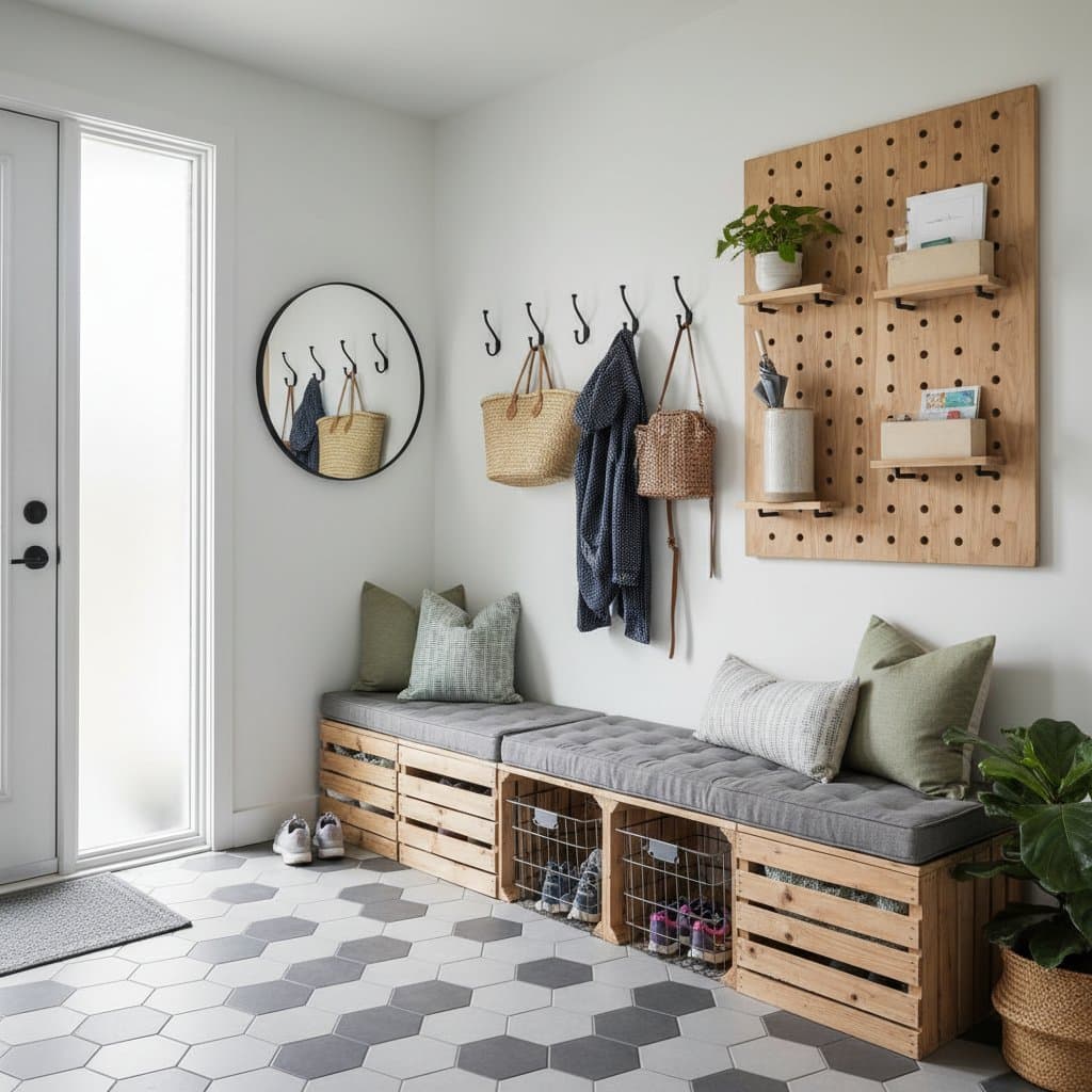 Featured image for Smart Mudroom Layouts That Work Within Your Budget