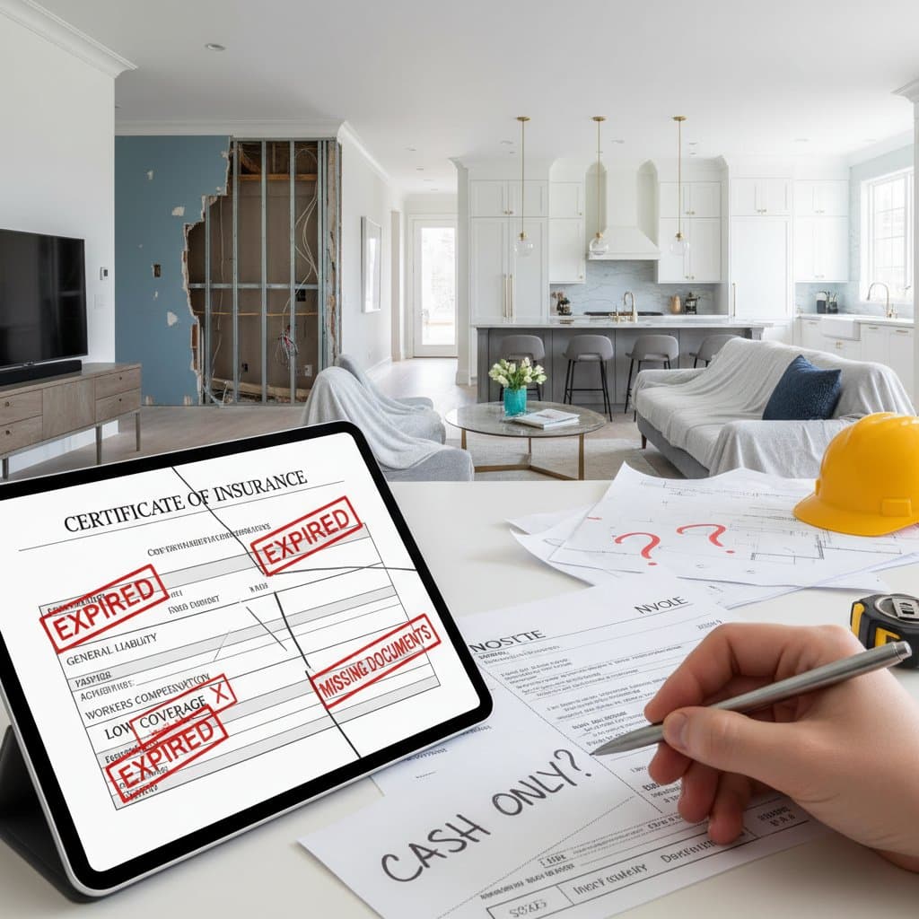 Featured image for Contractor Insurance Red Flags That Cost Homeowners