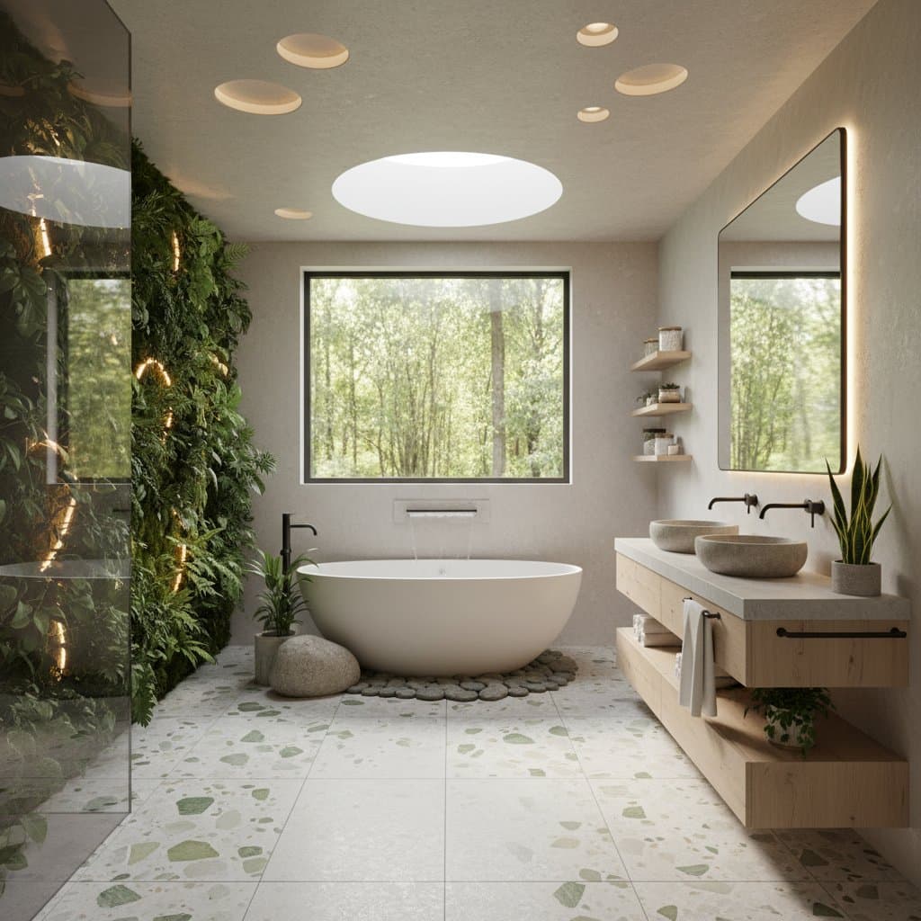 Featured image for Biophilic Bathrooms Transform Wellness Through Nature
