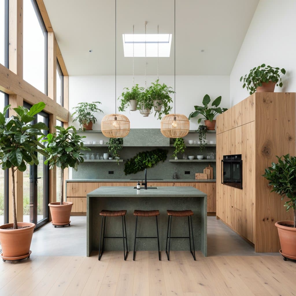 Featured image for Biophilic Kitchens Cost More But Here's the Logic