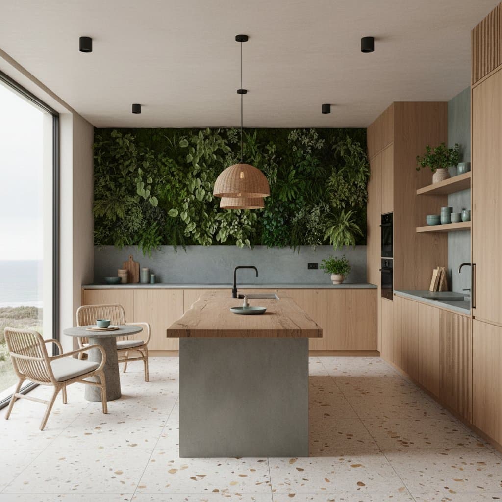 Featured image for Nature-Inspired Kitchens Dominate 2026 Remodels