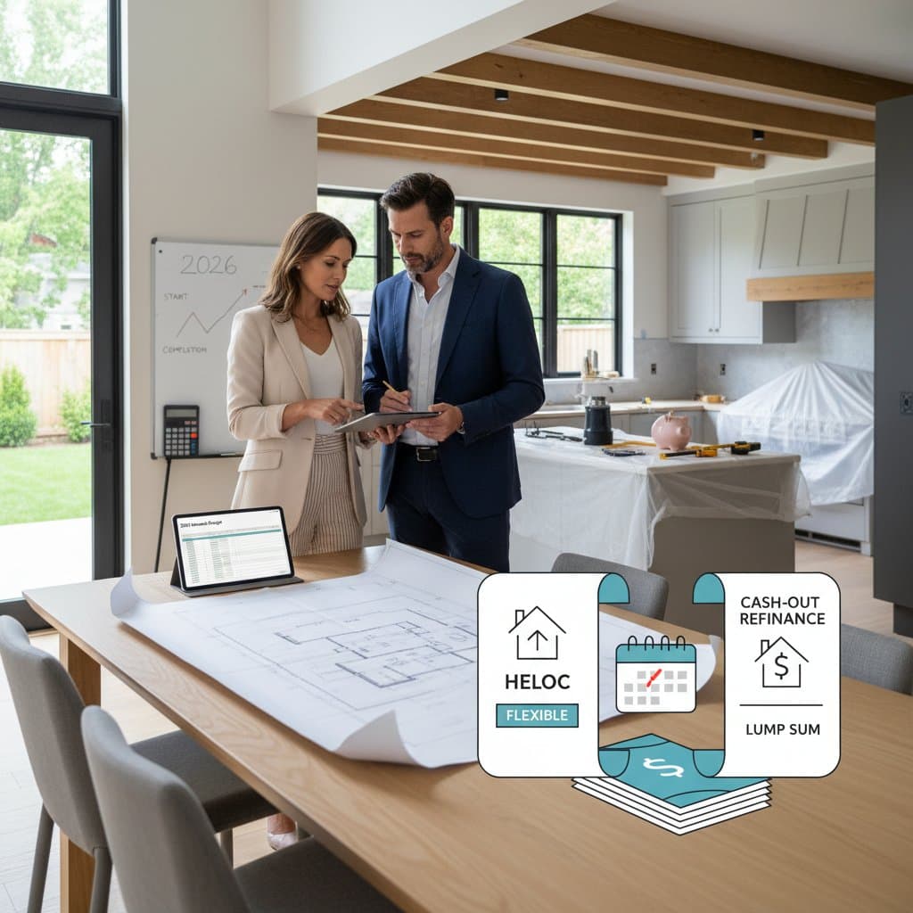 Featured image for HELOC vs Cash-Out: Which Fits Your Remodel Budget