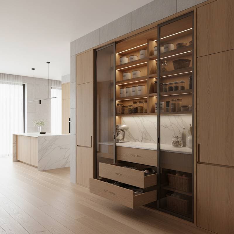 Featured image for Pantry Wall Remodels Add Hidden Value Beyond Storage