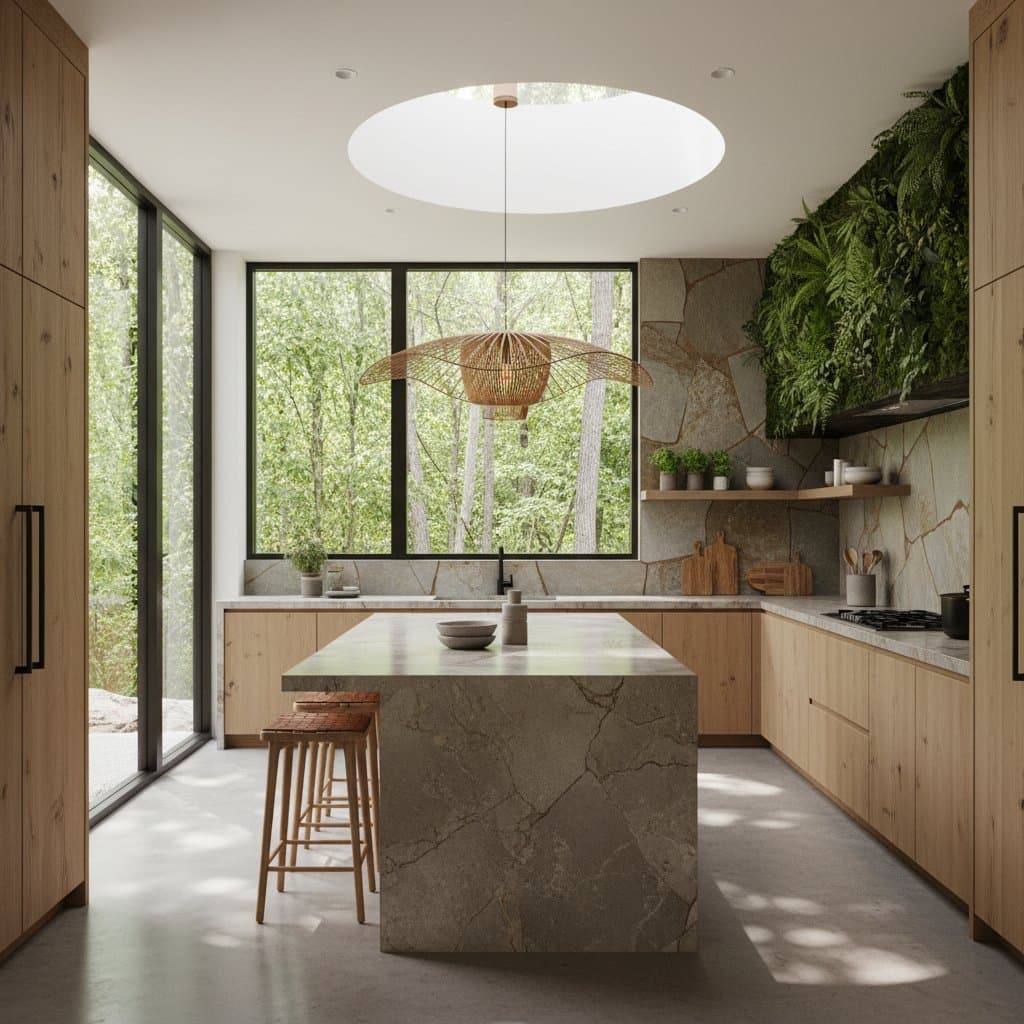 Featured image for Nature Kitchens Turn Daily Cooking Into Calm Rituals