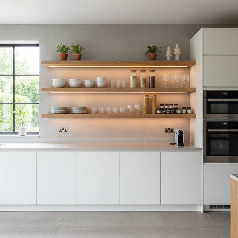 Featured image for Open Shelving That Works: Function Before Photos