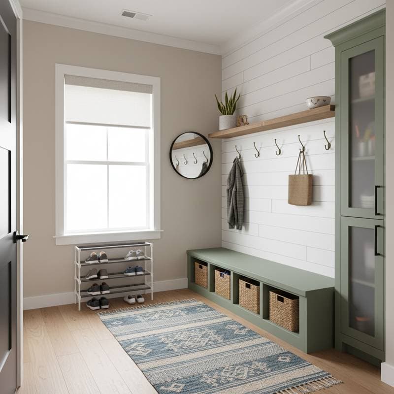 Featured image for Budget Mudroom Designs That Maximize Small Spaces