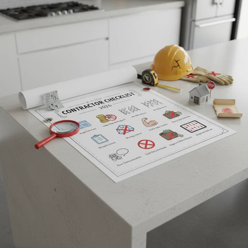 Featured image for Red Flags That Reveal Bad Contractors Early