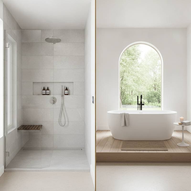 Featured image for Walk-In Shower vs Tub: Function Beats Fashion