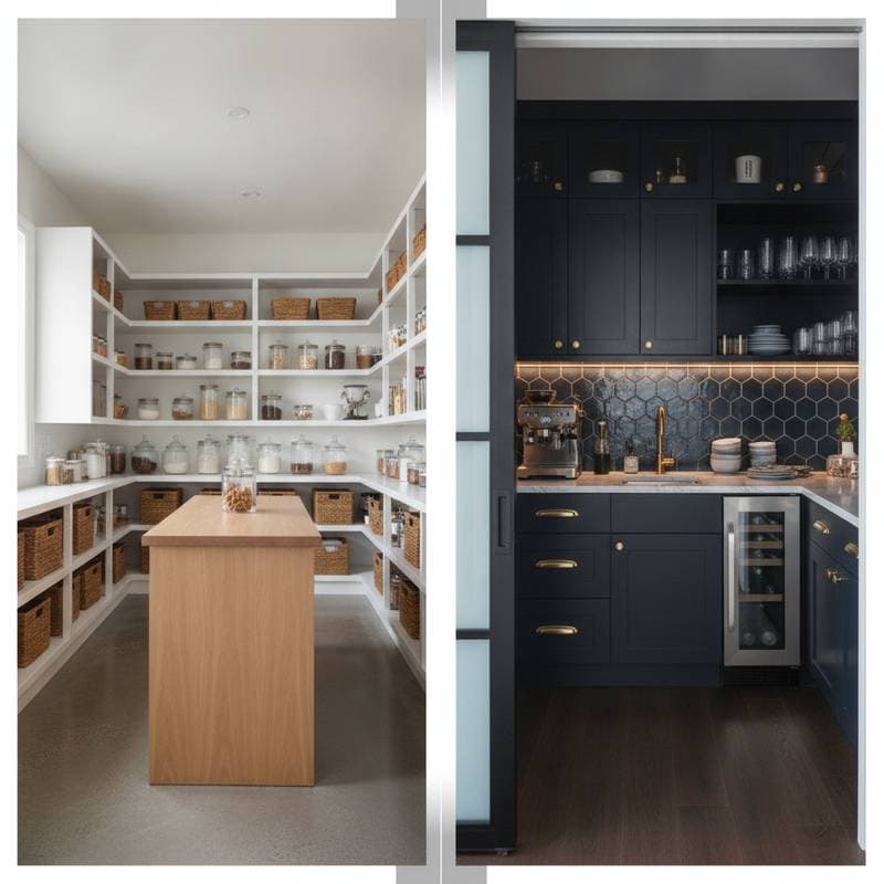 Featured image for Walk-In Pantries Cost $9,000 Less Than Butler's