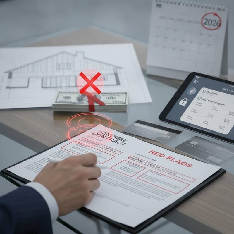 Featured image for Payment Red Flags That Expose Contractor Scams