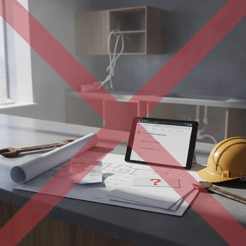 Featured image for Contractor Red Flags That Signal Trouble Ahead