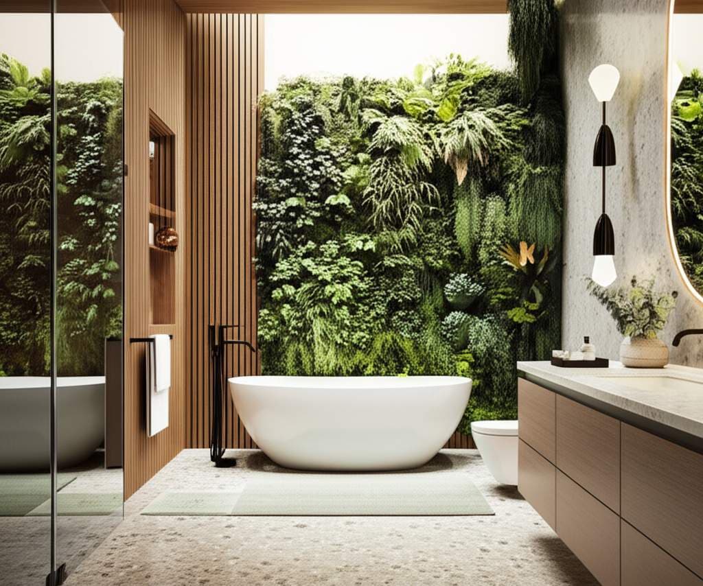 Featured image for Biophilic Bathrooms Dominate 2025 Design Platforms