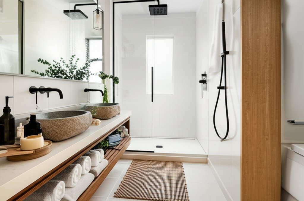 Featured image for Biophilic Bathrooms Turn Small Spaces Into Spa Retreats
