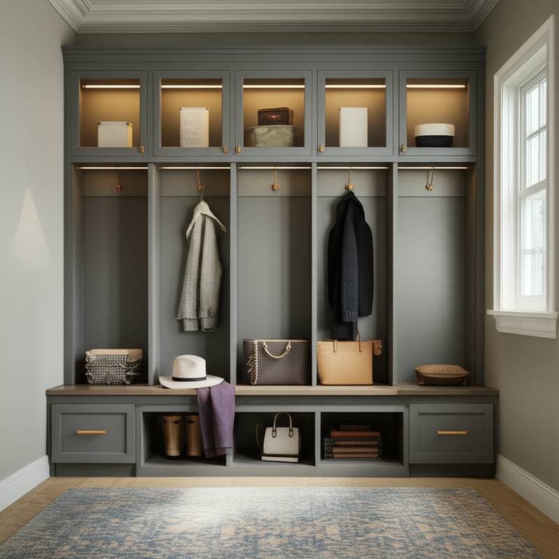 Featured image for Modular Storage Systems Transform Budget Mudrooms
