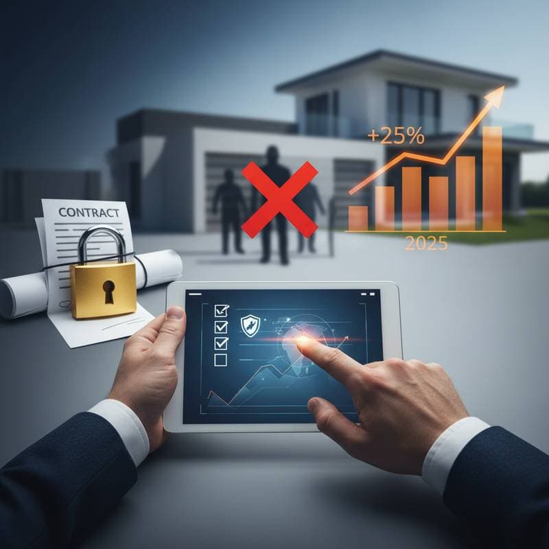 Featured image for Contractor Fraud Rose 25% - Spot These Warning Signs