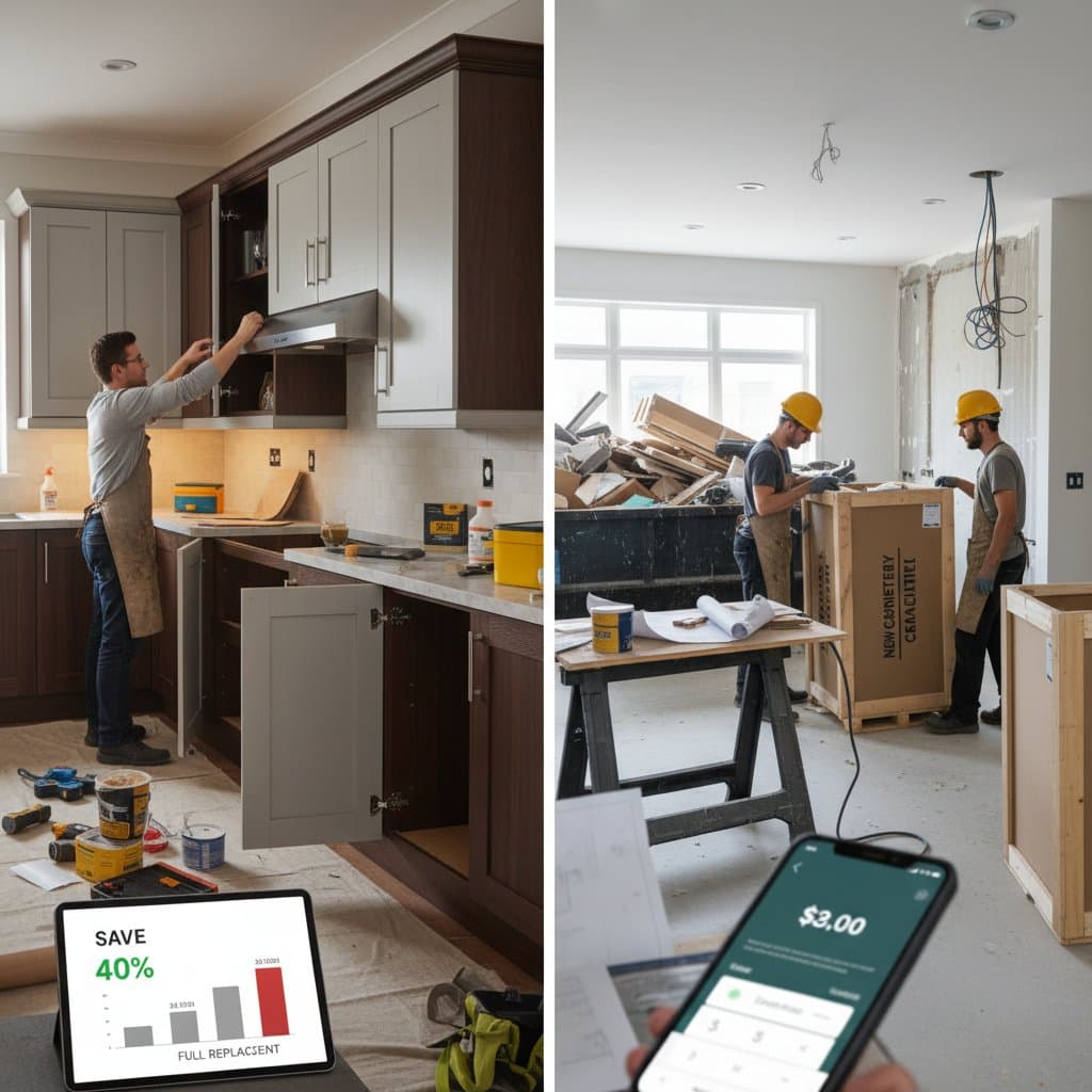 Featured image for Refacing Cabinets Saves 40% Over Full Replacement