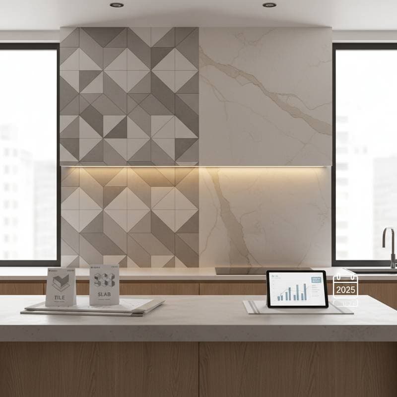 Featured image for Tile vs Slab: Where Backsplash Budgets Break Down