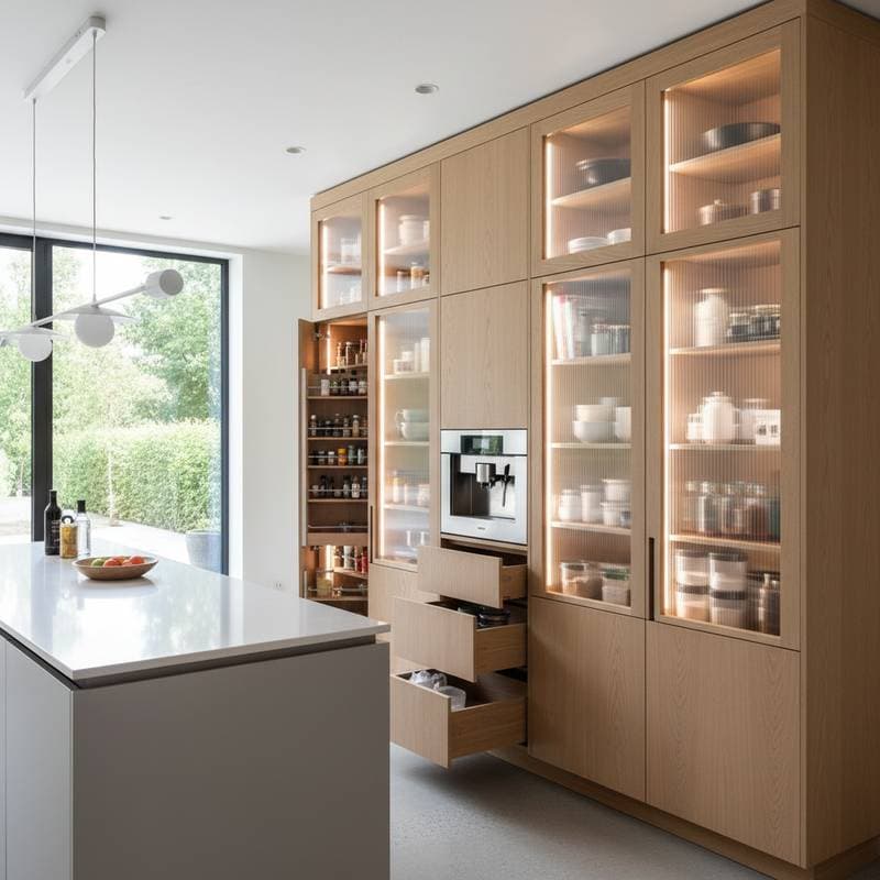 Featured image for Pantry Walls Cut Kitchen Storage Costs by 20 Percent