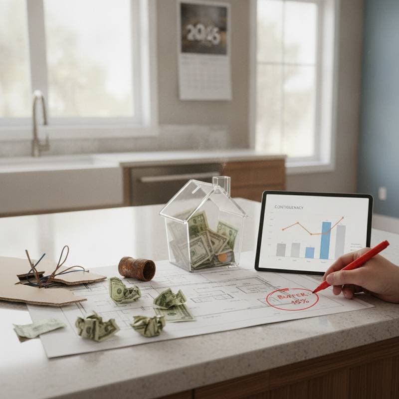 Featured image for Why Remodel Budgets Fail Without Contingency Funds