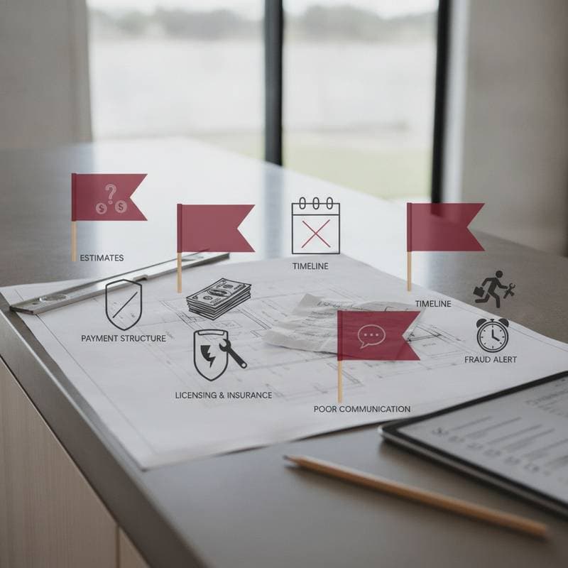 Featured image for Red Flags That Predict Contractor Disputes