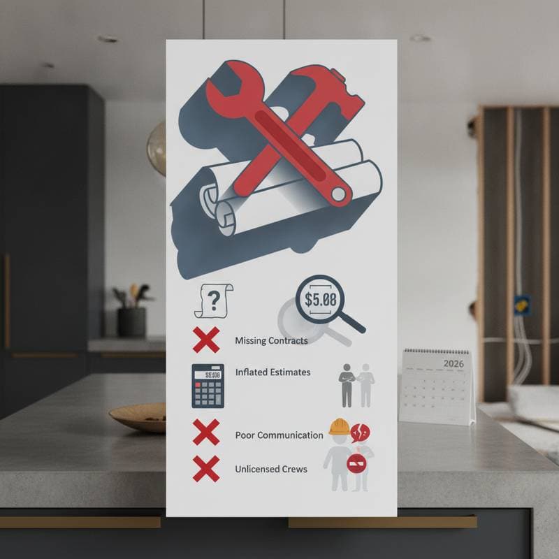 Image for Contractor Red Flags That Could Ruin Your 2026 Remodel