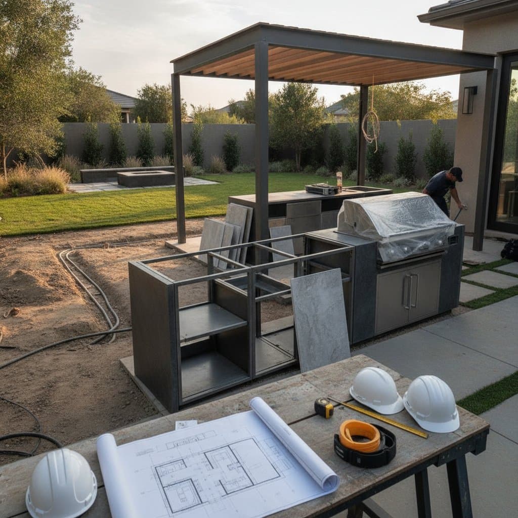 Featured image for Start With Function Before Finish in Outdoor Kitchens